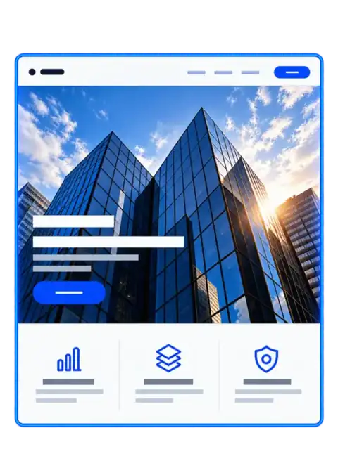 Illustrative corporate website